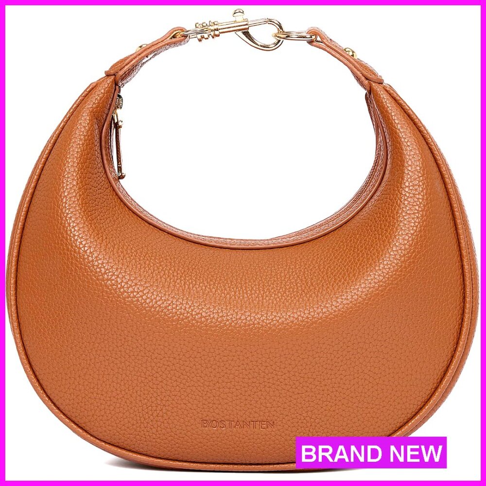 Small Vegan Leather Crossbody Bag with Removable Strap, Compact Purse